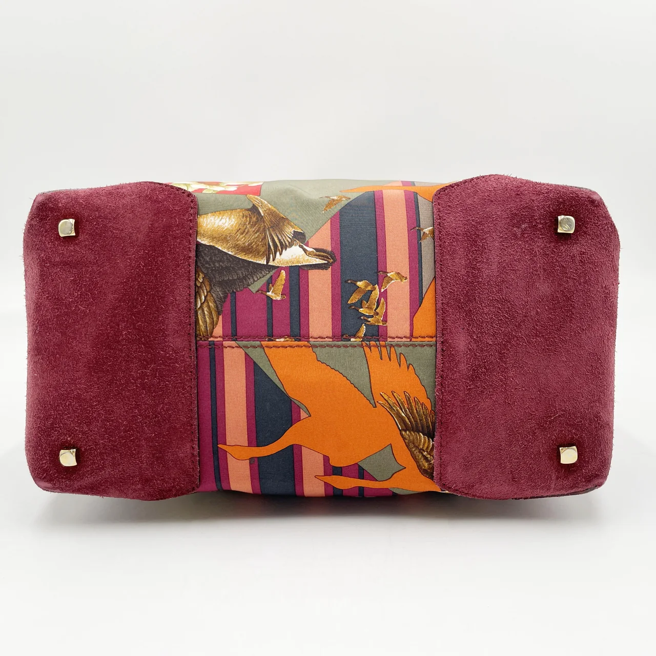 SALVATORE FERRAGAMO SCARF TOTE BAG view 3
