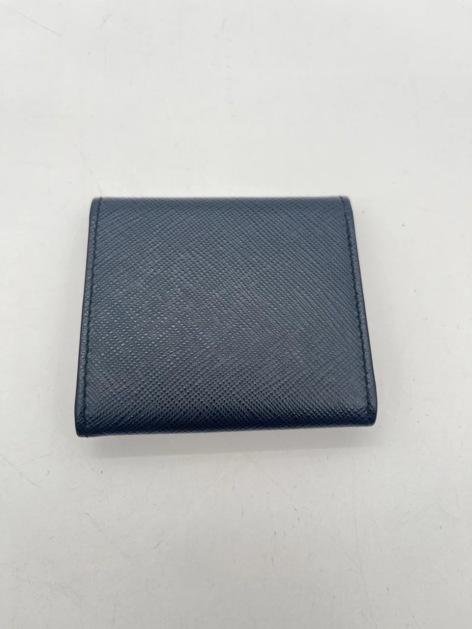 PRADA SAFFIANO COIN CASE (BLACK) hover