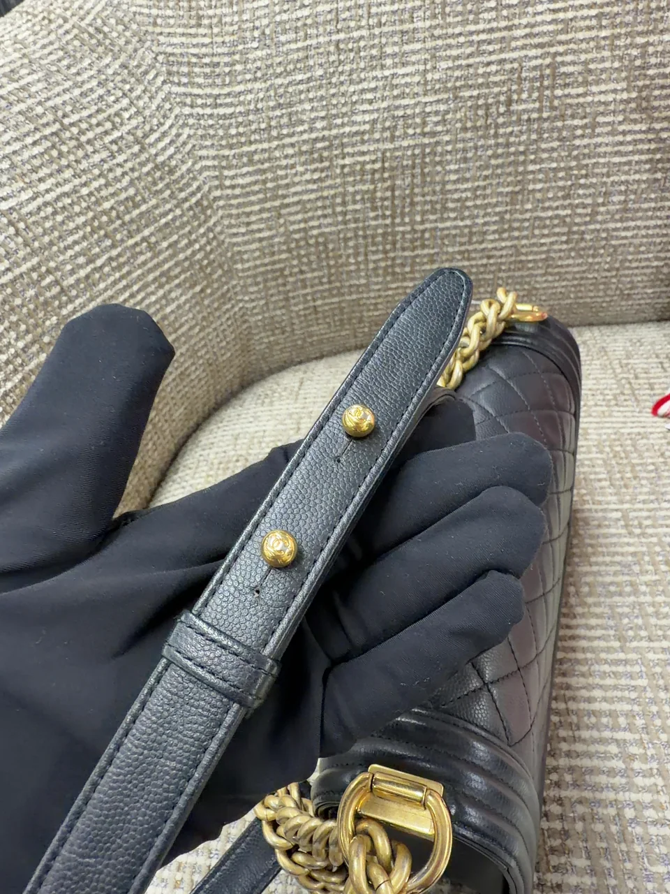 CHANEL CAVIAR LE BOY 25 view 8