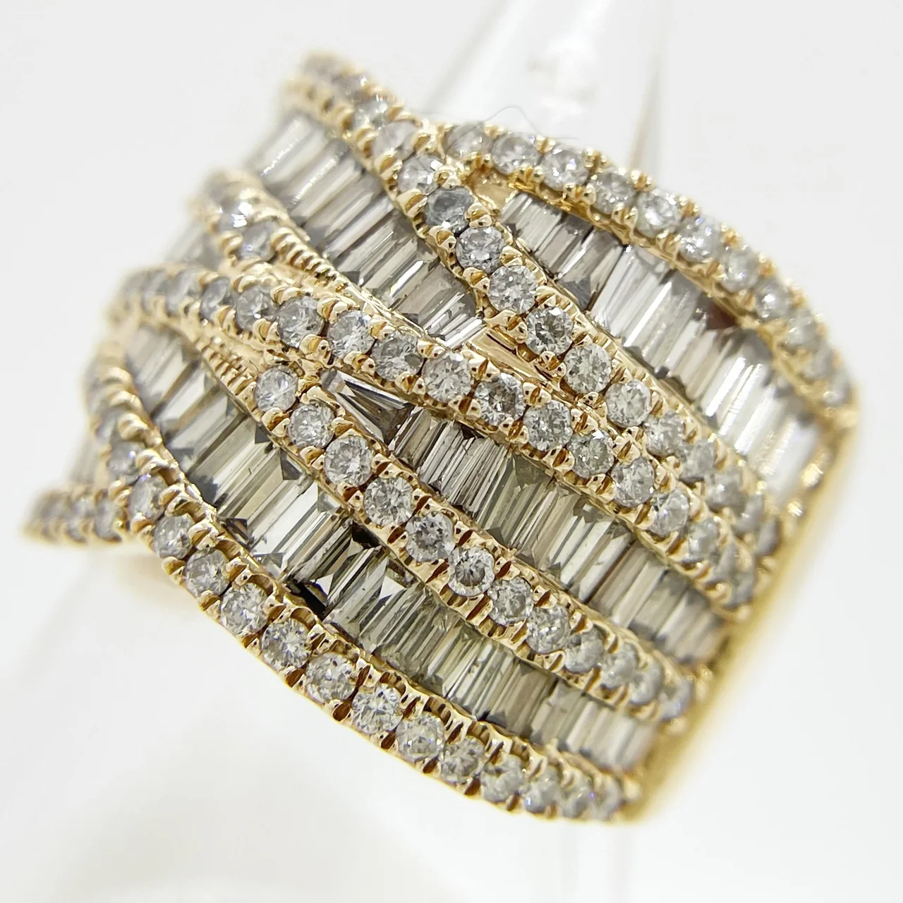 K18 DIAMOND RING FD3.00CTS 8.9G view 3
