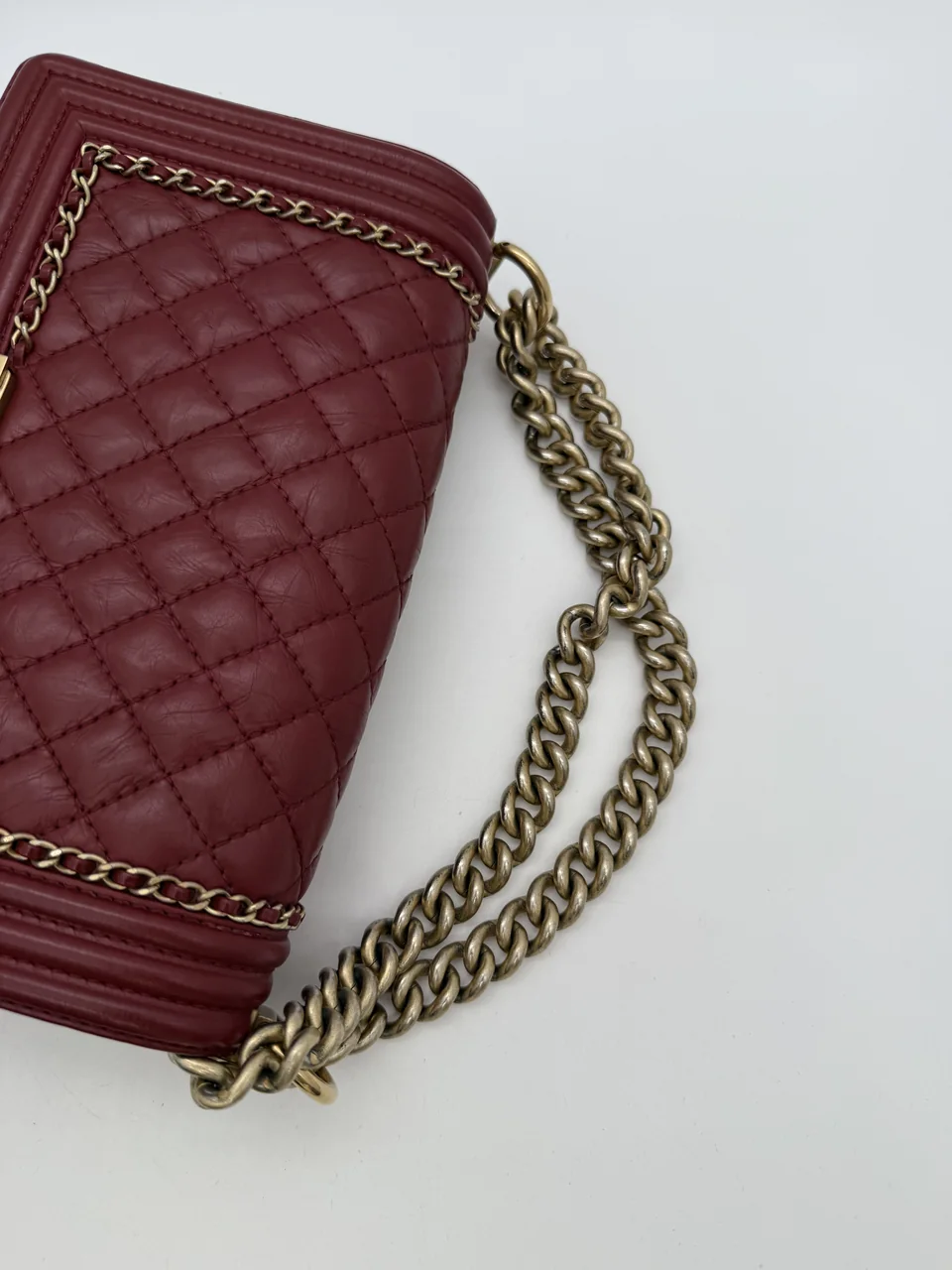 CHANEL CALF SKIN LE BOY view 11