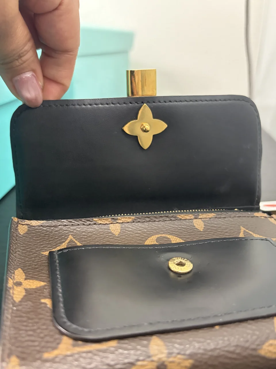 LV PORTEFEUILLE FLOWER view 7