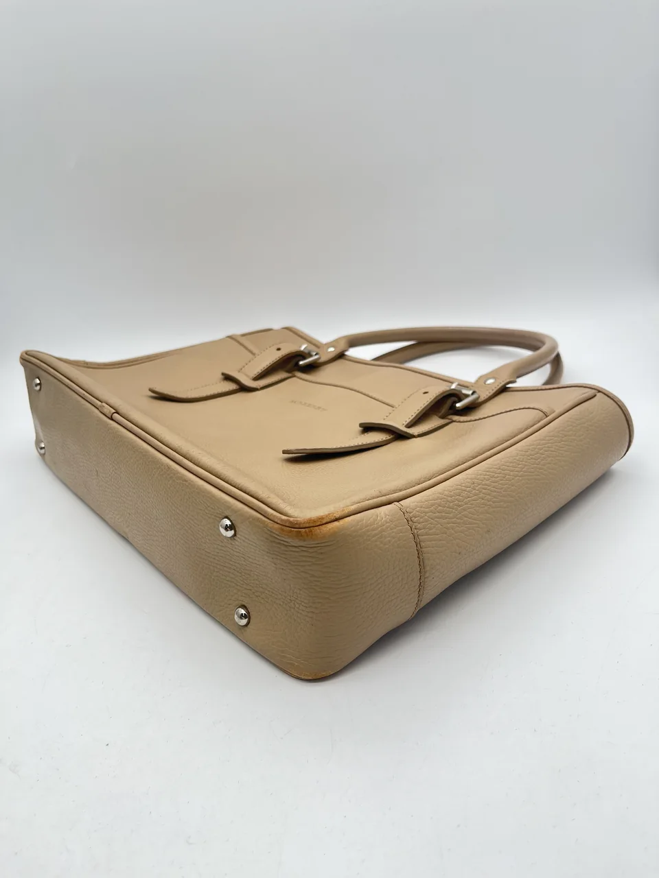 BURBERRY NOVA CHECK HANDBAG (BEIGE) view 6