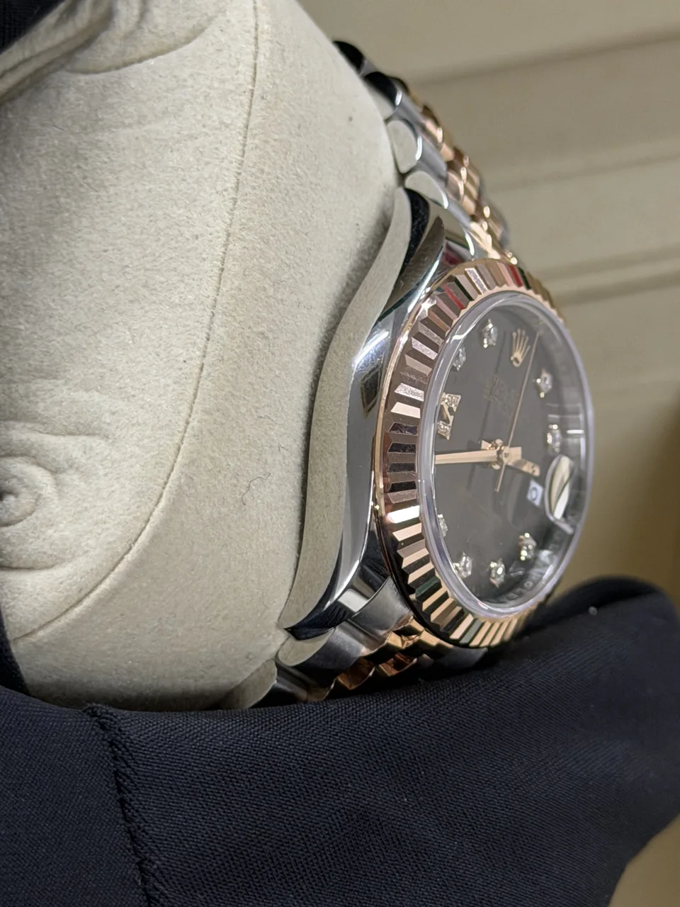 SS X PG/AT ROLEX DATEJUST JUBILEE BRACELET (2025/11/13) view 4