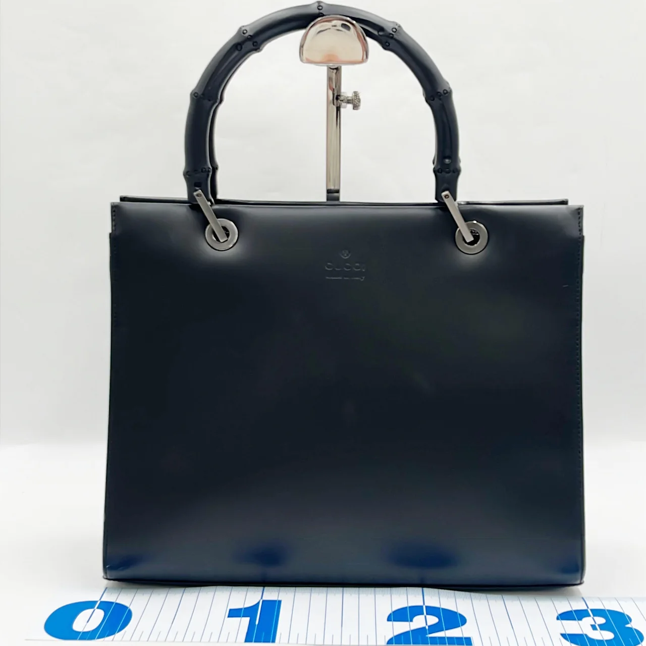 GUCCI BAMBOO TOTE BAG (BLACK)