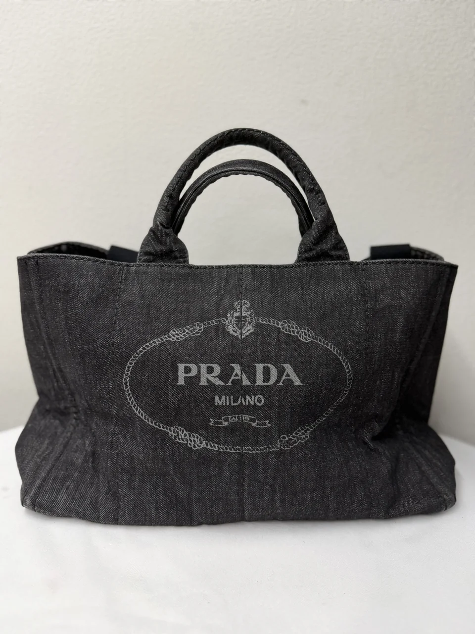 PRADA DENIM CANAPA (BLACK)