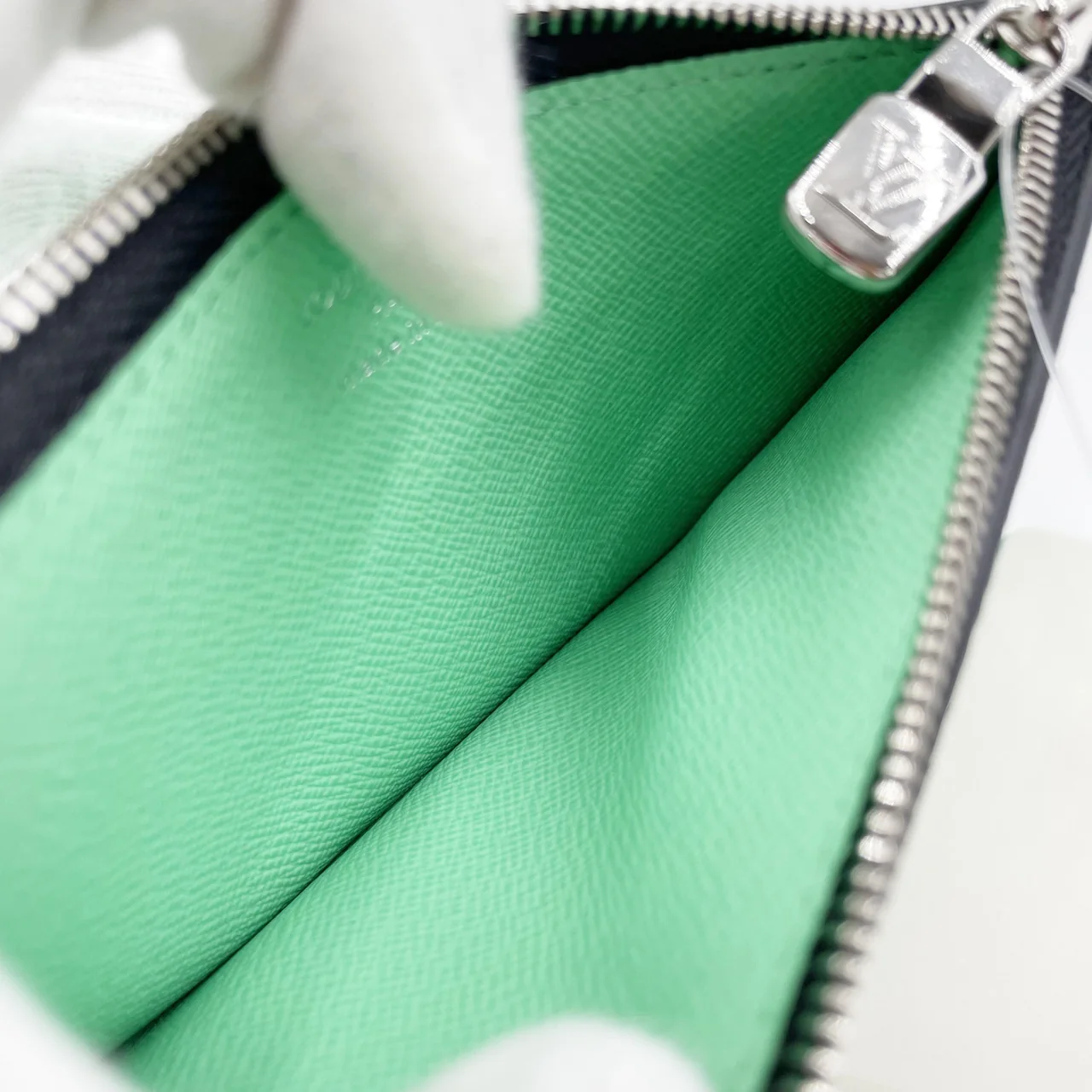LV TAIGARAMA COIN CARD HOLDER (MINTY GREEN) view 8