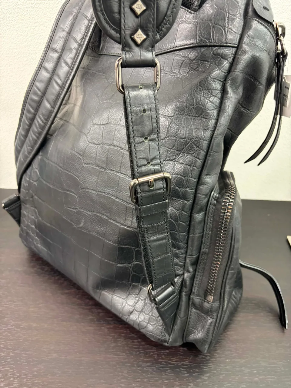 MCM BACKPACK (BLACK) view 16