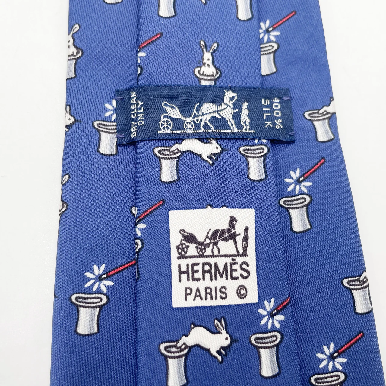 HERMES NECKTIE (RABBIT) view 8