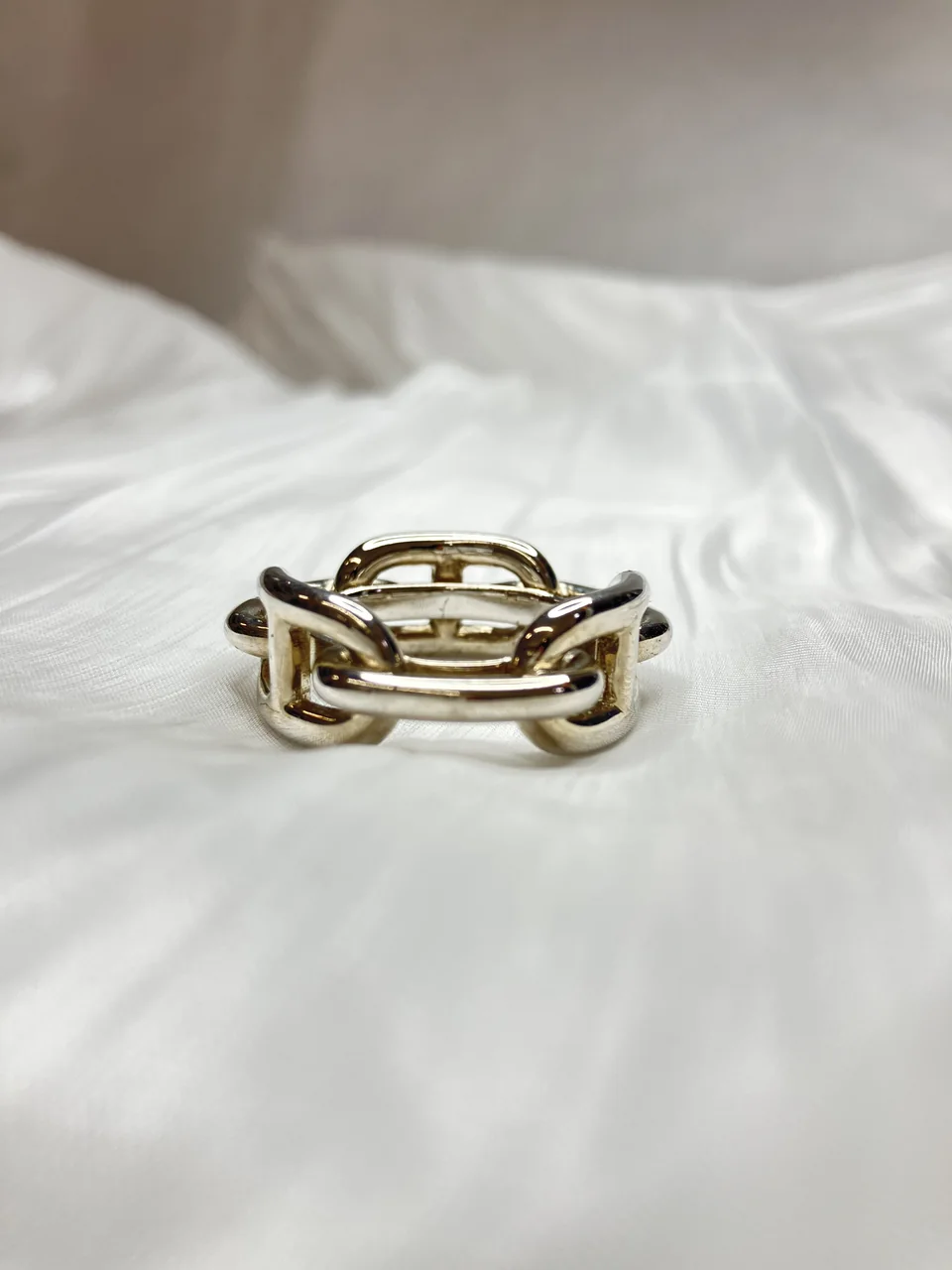 HERMES CHAINE D'ANCRE SCARF RING