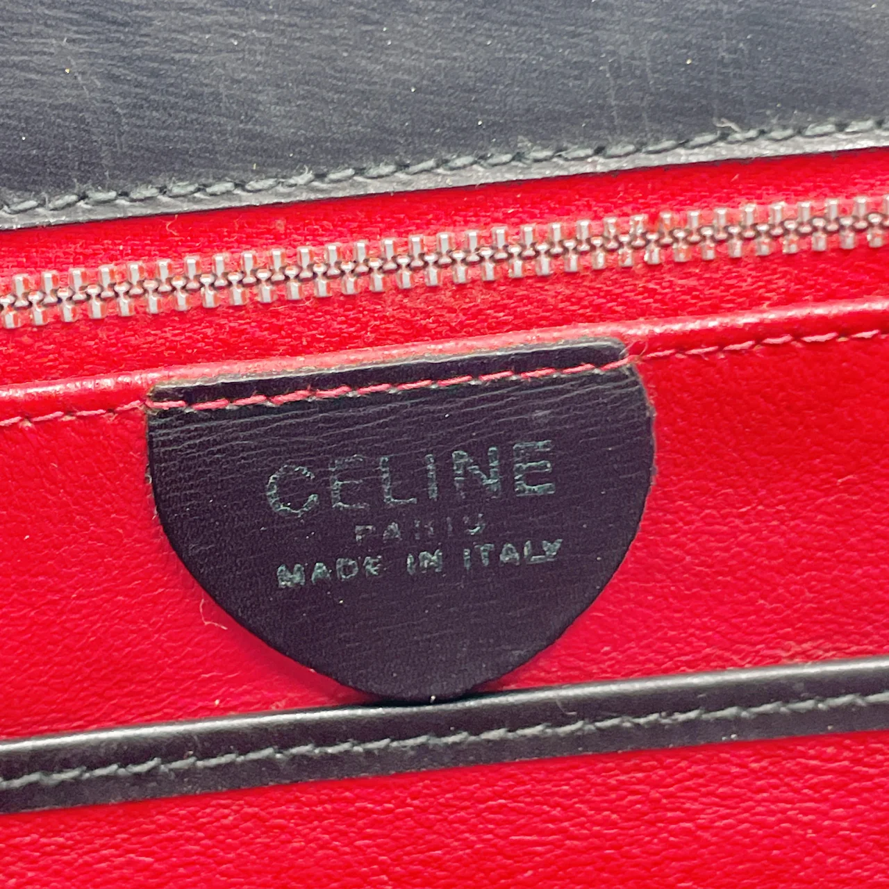 CELINE TWO-WAY BAG (BLACK) view 12