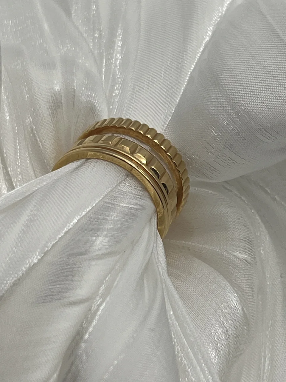750YG BOUCHERON QUATRE RADIANT RING 8.5G view 4