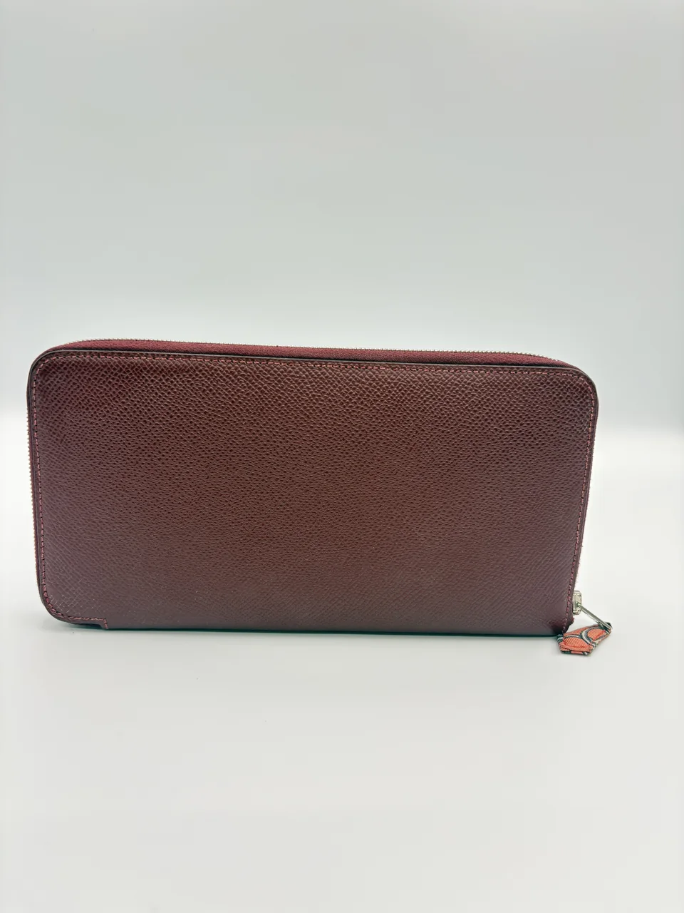 HERMES AZAP LONG (BORDEAUX, □Q STAMP)