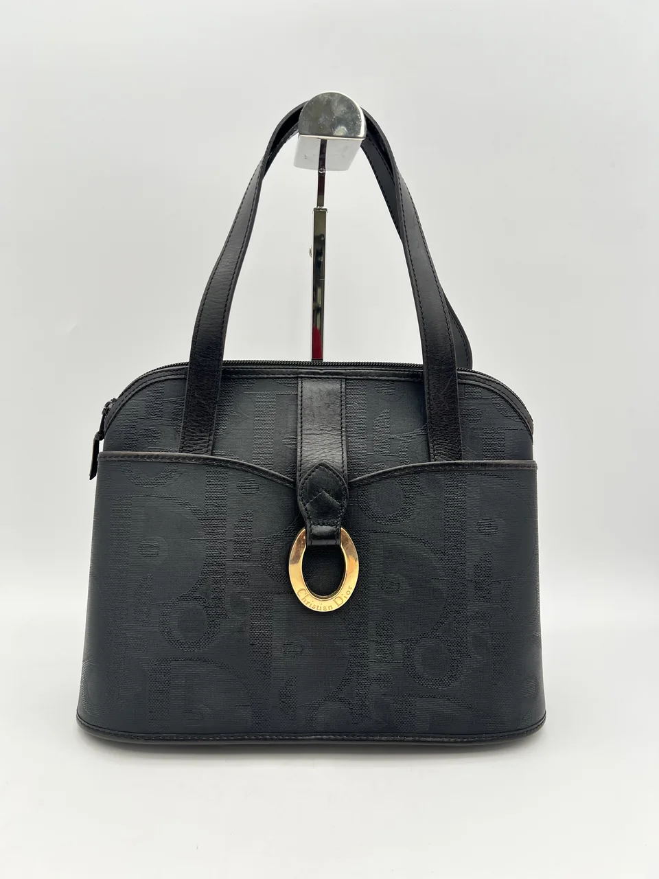 DIOR OBLIQUE TOTE BAG (BLACK)