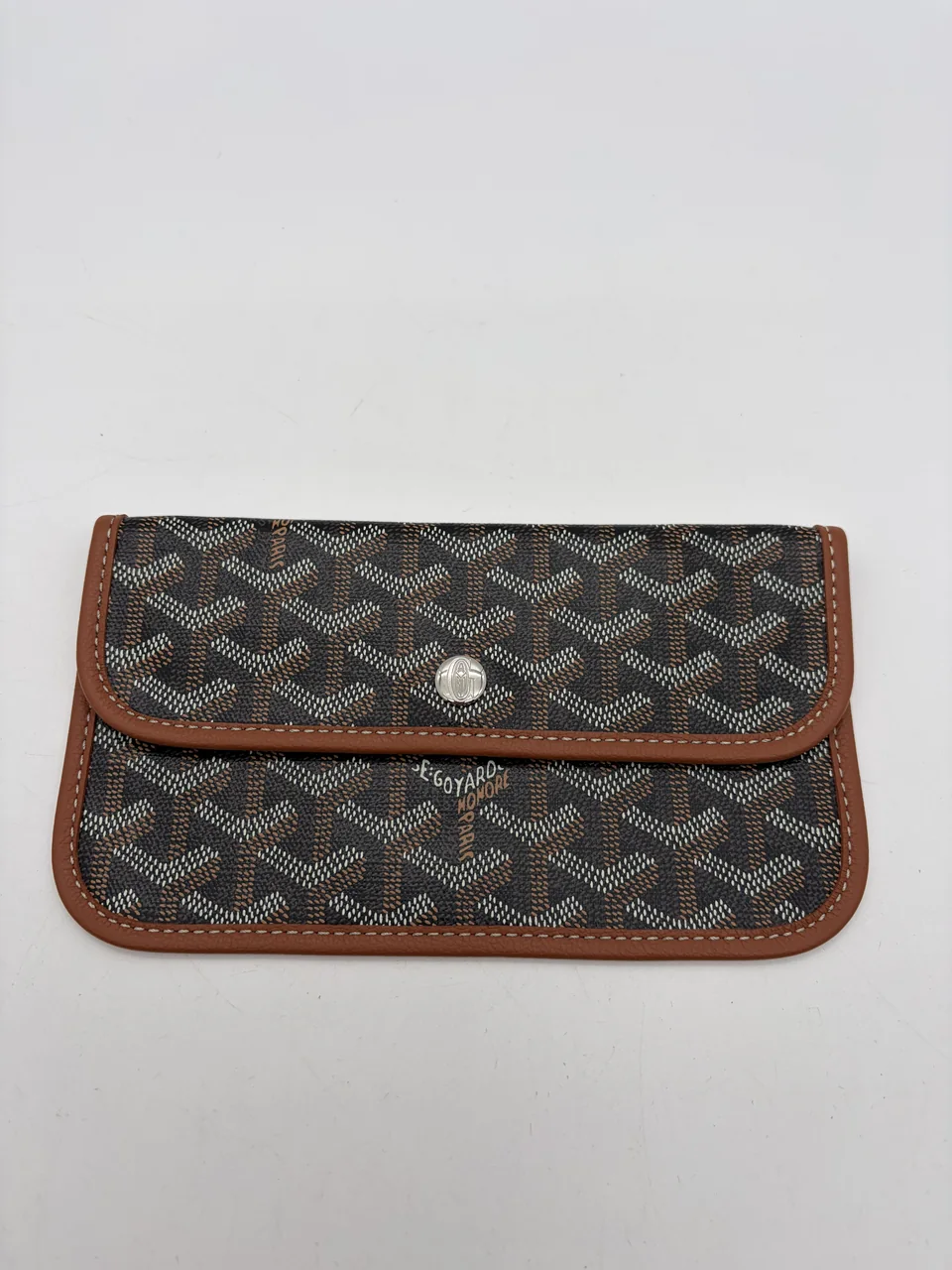 GOYARD SAINT LOUIS PM POUCH (BROWN)