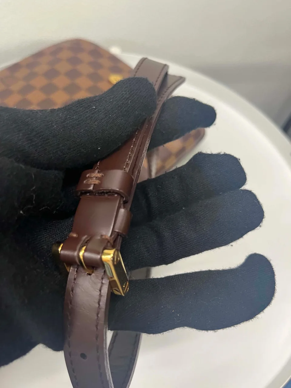 LV DAMIER MUSETTE TANGO LONG view 10