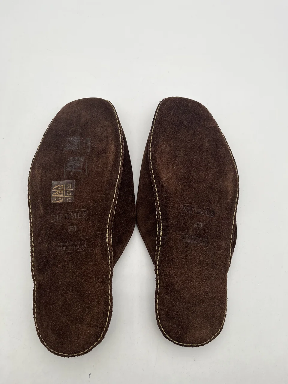 HERMES MULES (BROWN) view 3