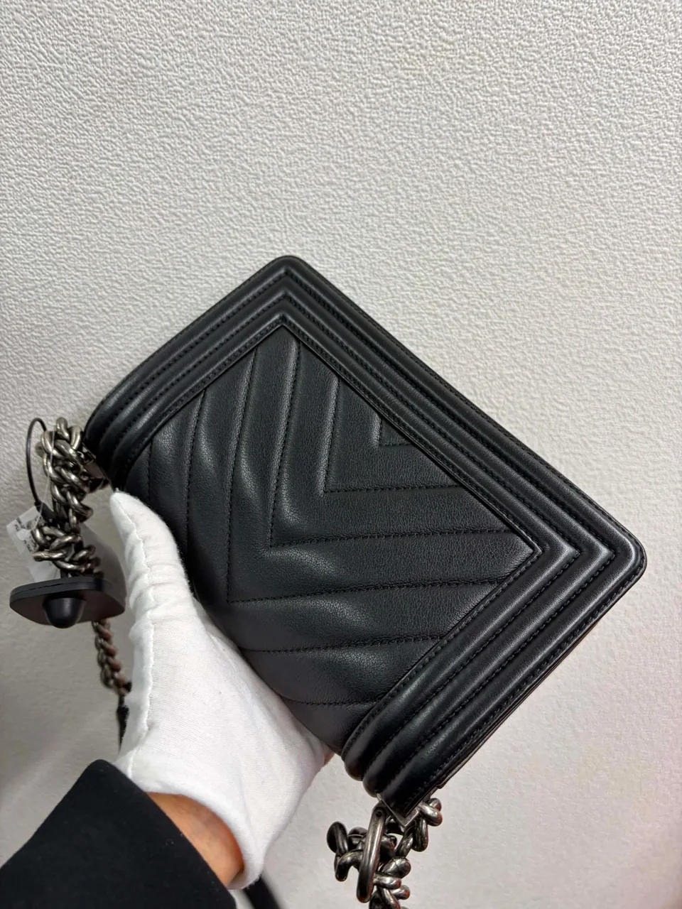 CHANEL LAMB SKIN LE BOY (26 SERIAL CODE) view 3