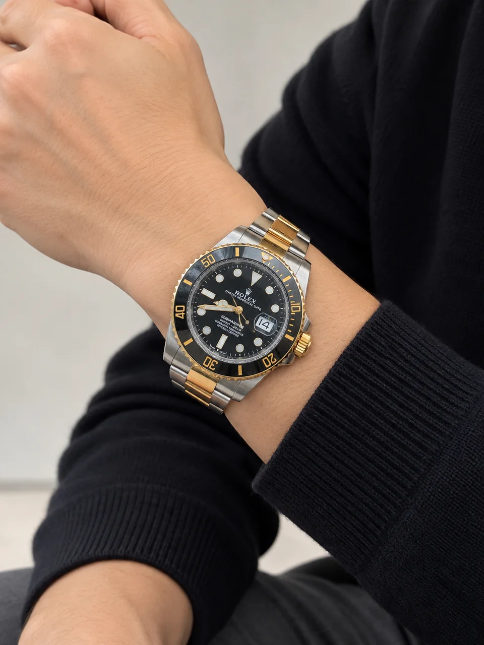 Rolex Submariner Date 126613LN 585U65Y4 Automatic SS/YG Black view 2