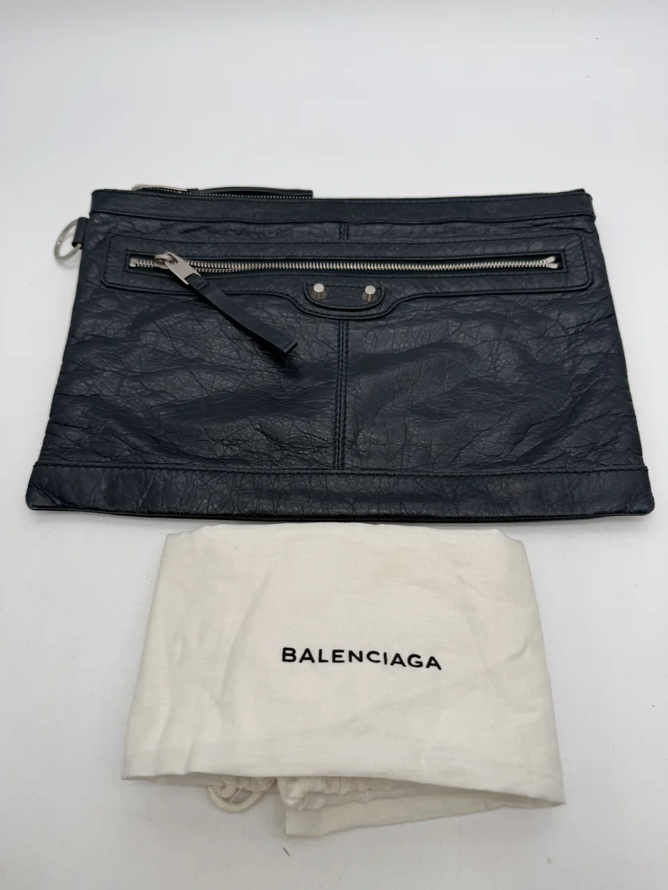 BALENCIAGA CLASSIC CLIP CLUTCH BAG