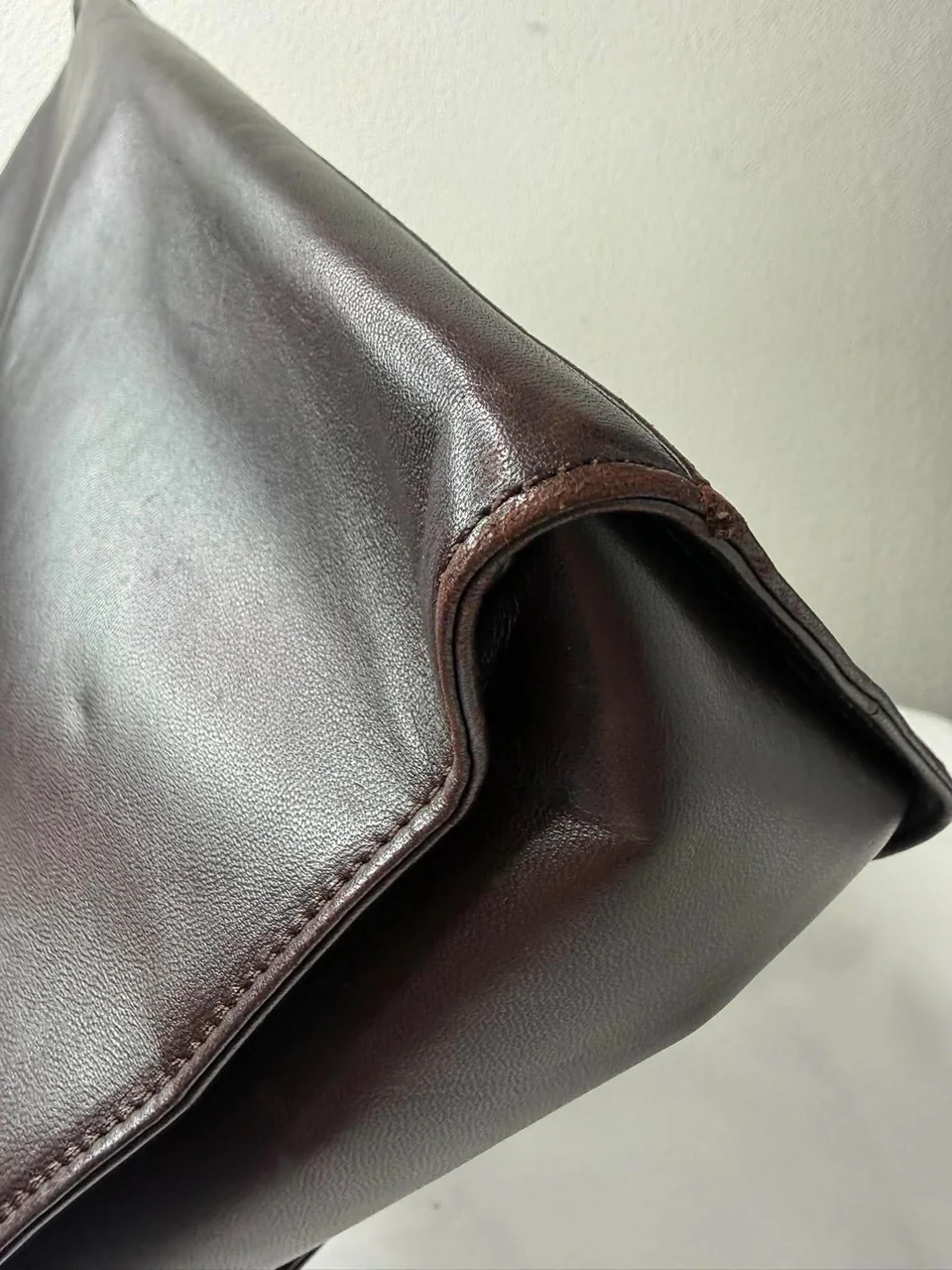 LOEWE TWO-WAY SHOULDER BAG (DARK BROWN) view 4
