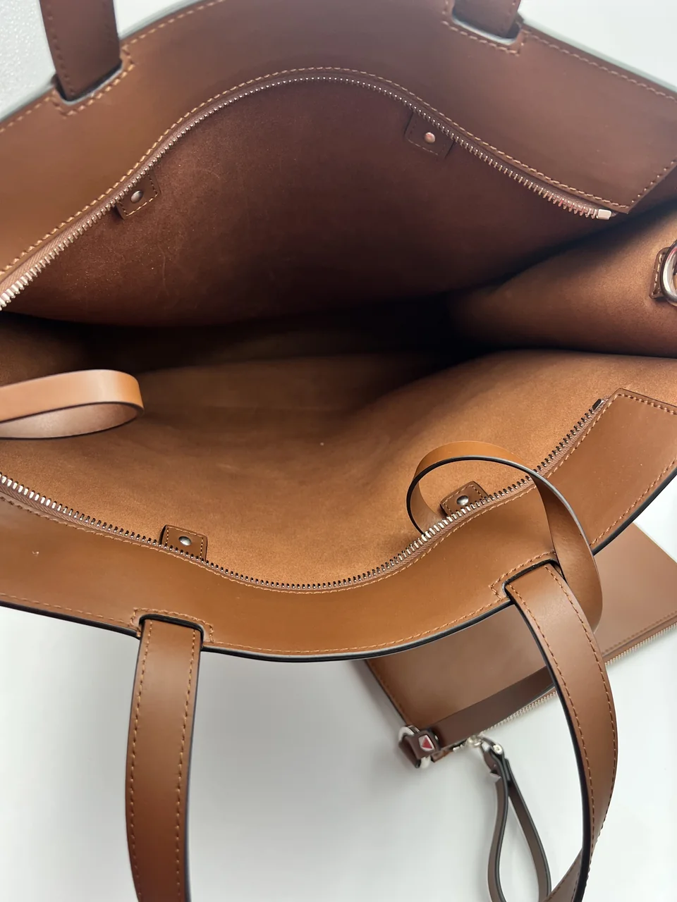 VALENTINO TOTE (BROWN) view 7