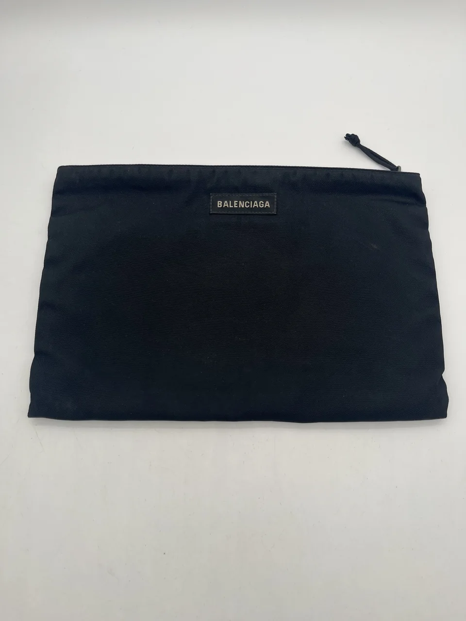 BALENCIAGA NYLON CLUTCH (BLACK)