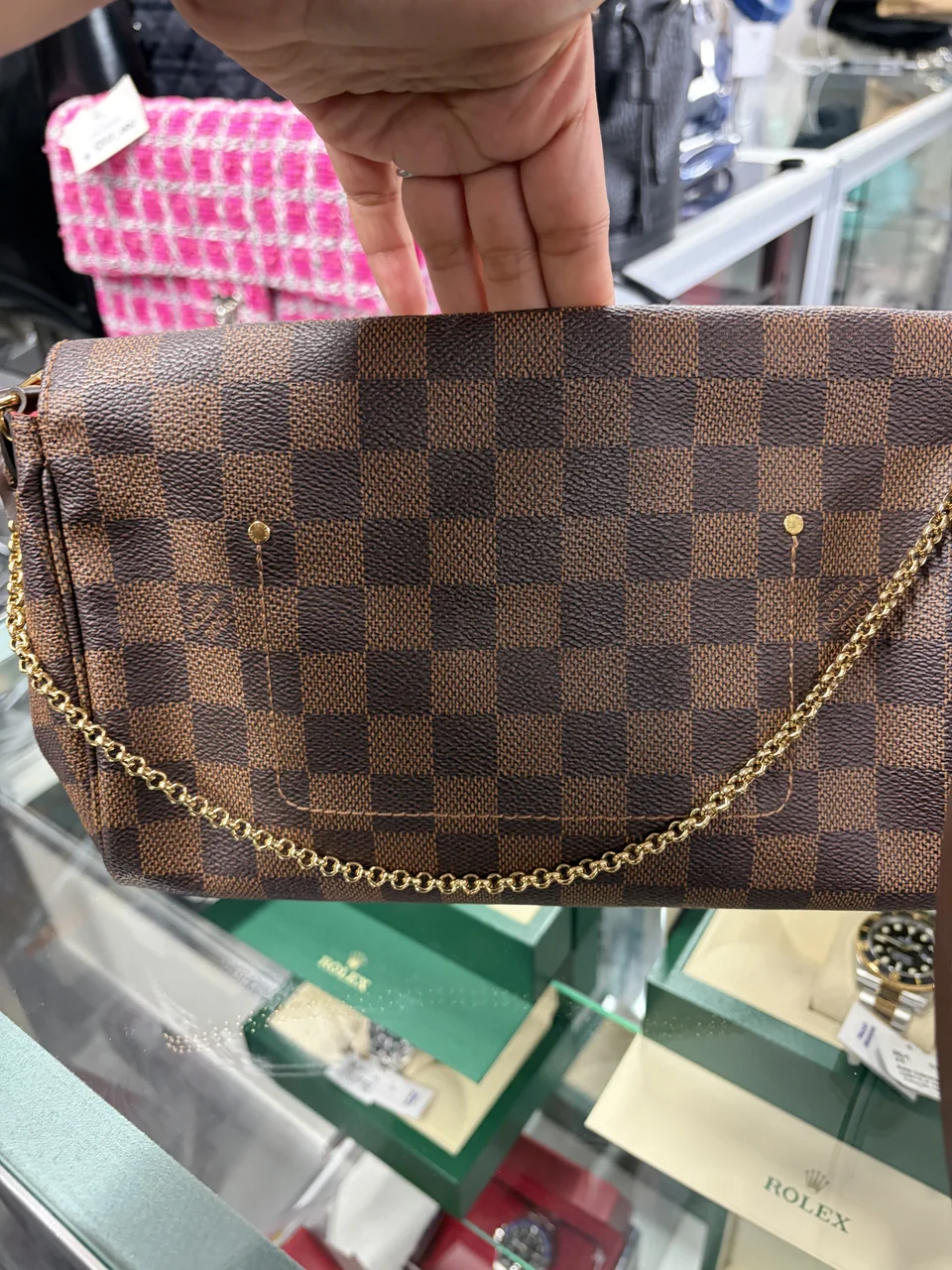 LV DAMIER FAVORITE view 5
