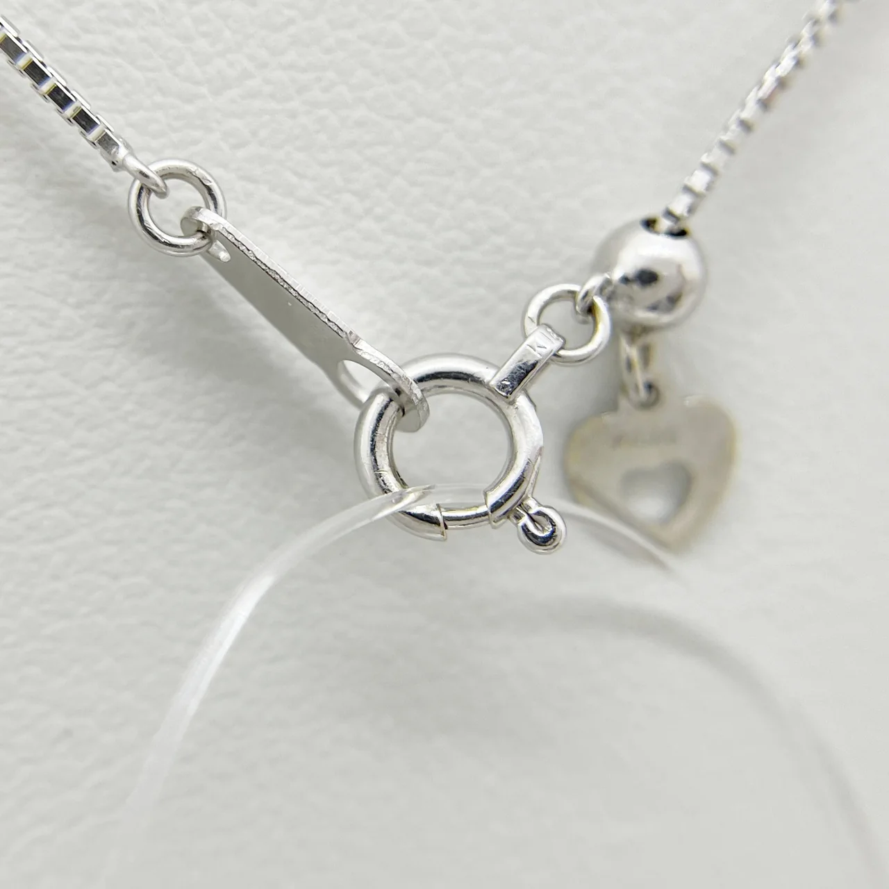 K18 wg diamond necklace d0.31ct view 4