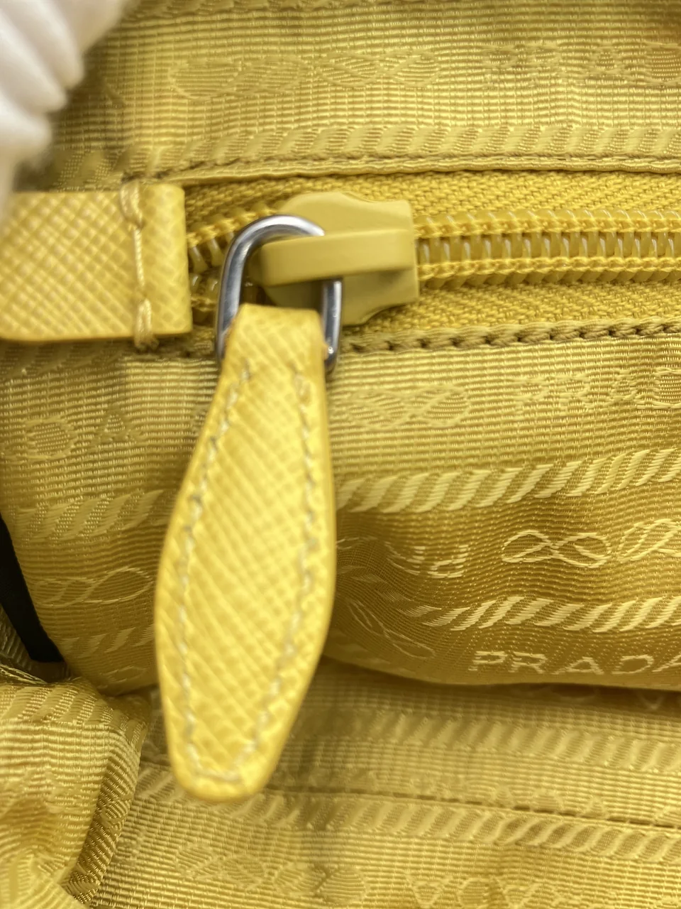 PRADA TESSUTO POUCH (YELLOW) view 16