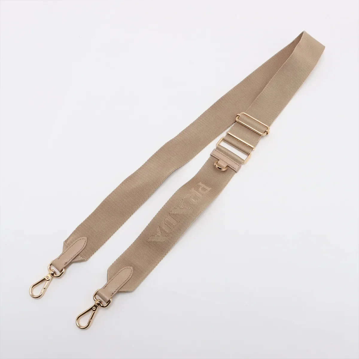 PRADA TESSUTO TWO-WAY SHOULDER BAG (BEIGE) view 5