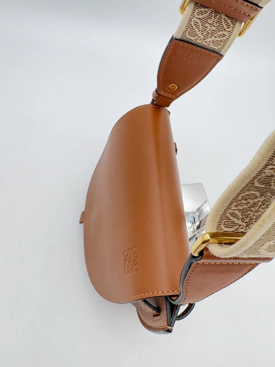 LOEWE GATE DUAL MINI (BROWN) view 9