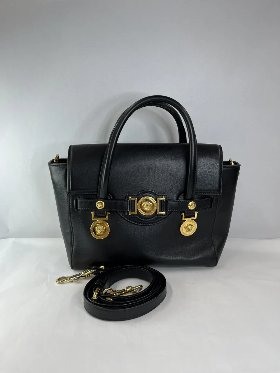 VERSACE MEDUSA TWO-WAY BAG