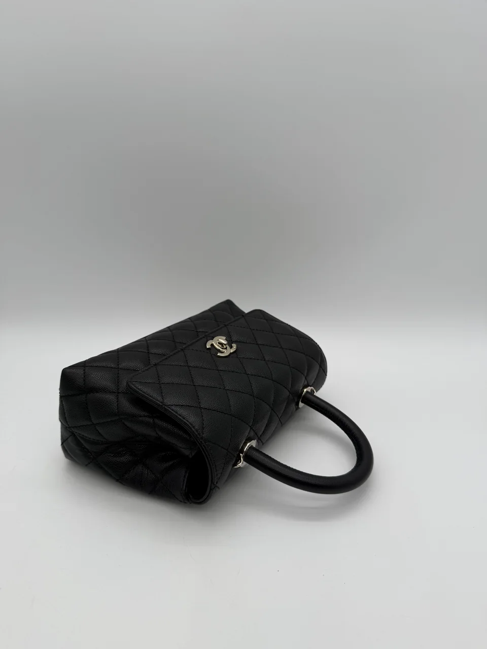 CHANEL CAVIAR COCO MARK SHOULDER BAG view 9