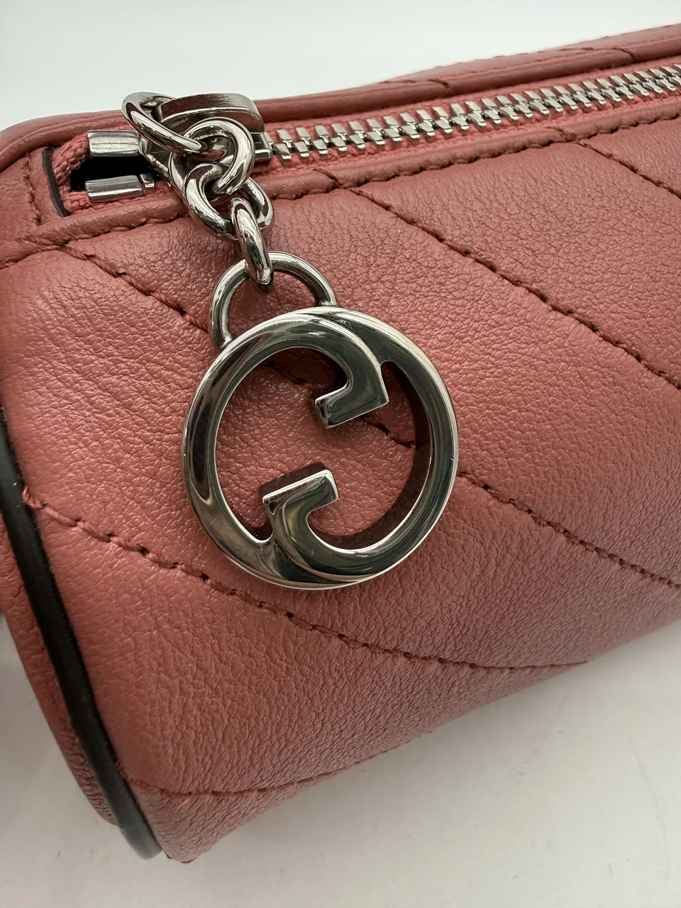 GUCCI BLONDIE SHOULDER BAG - PINK - MINI view 9