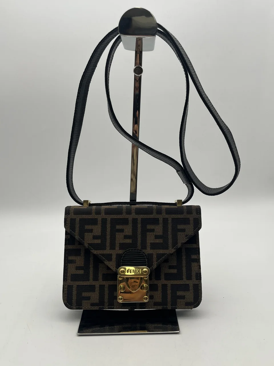 FENDI ZUCCA SHOULDER BAG