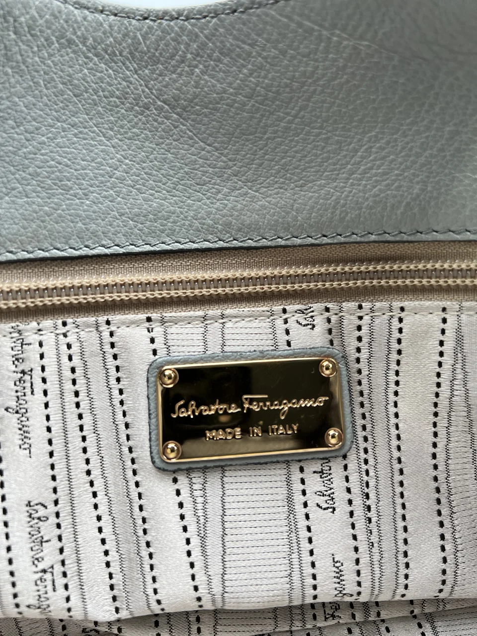 SALVATORRE FERRAGAMO GANCINI CHAIN HANDBAG view 11