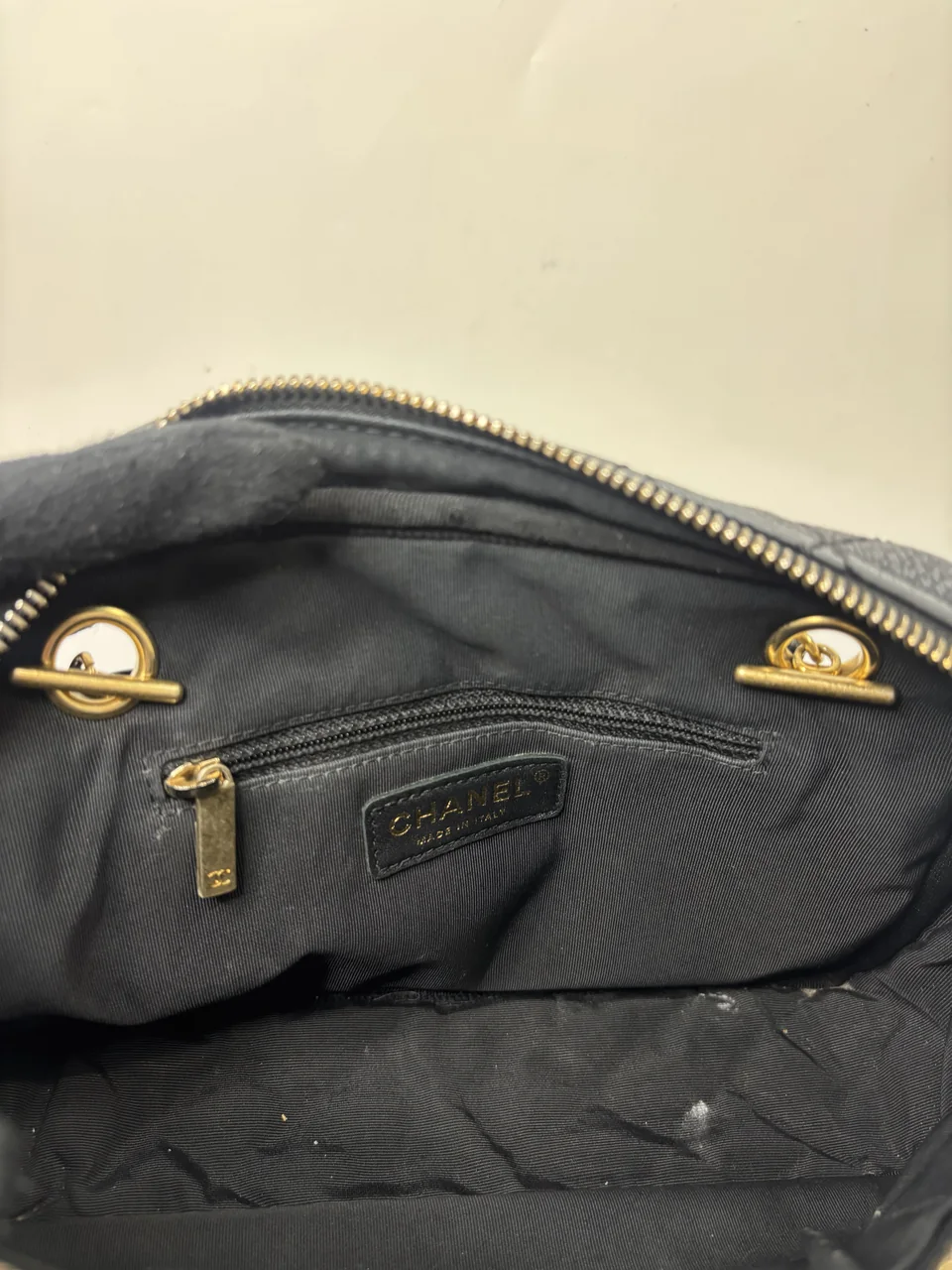 CHANEL BULL SKIN CHAIN SHOULDER BAG (25 SERIAL CODE) view 8