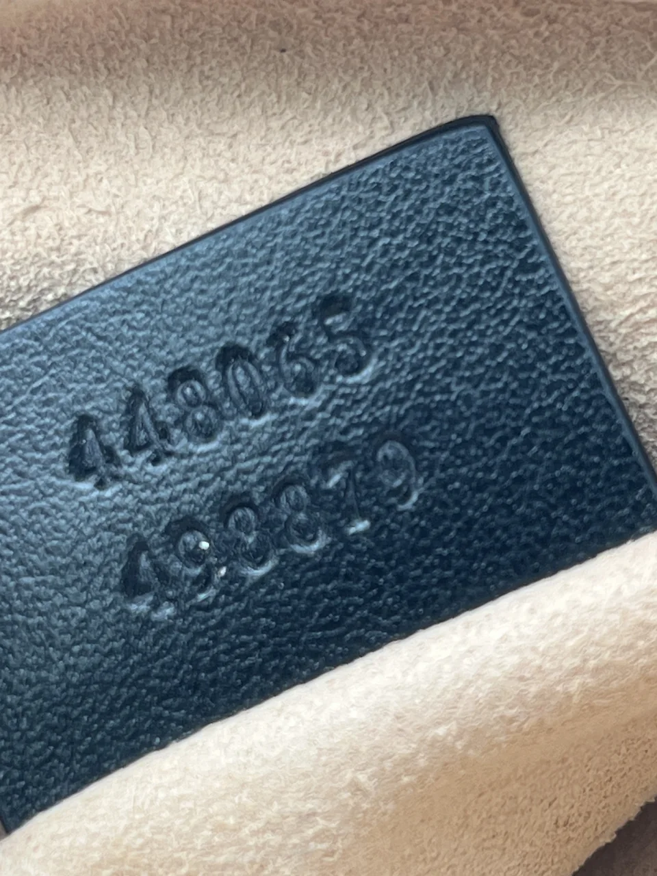 GUCCI GG ARMONT CHAIN SHOULDER BAG (BLACK) view 10