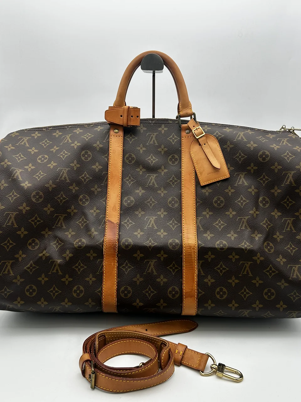 LV MONOGRAM KEEPALL BANDOULIERE 55 view 3