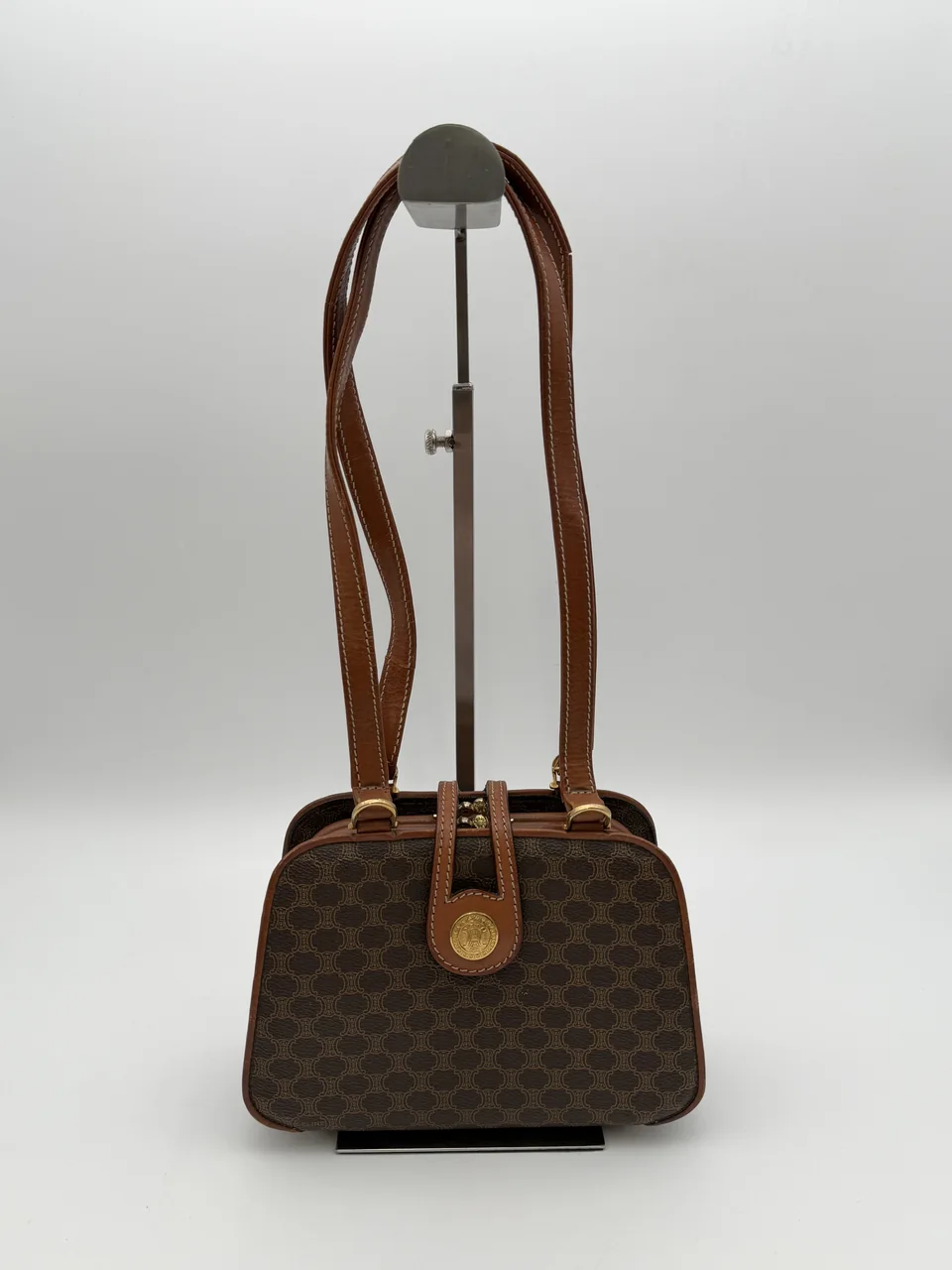 CELINE MACADAM BAG (BROWN)