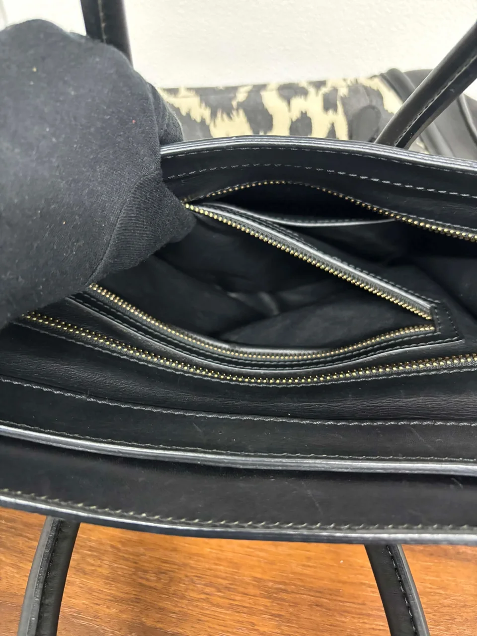 CELINE LUGGAGE MINI (BLACK) view 10