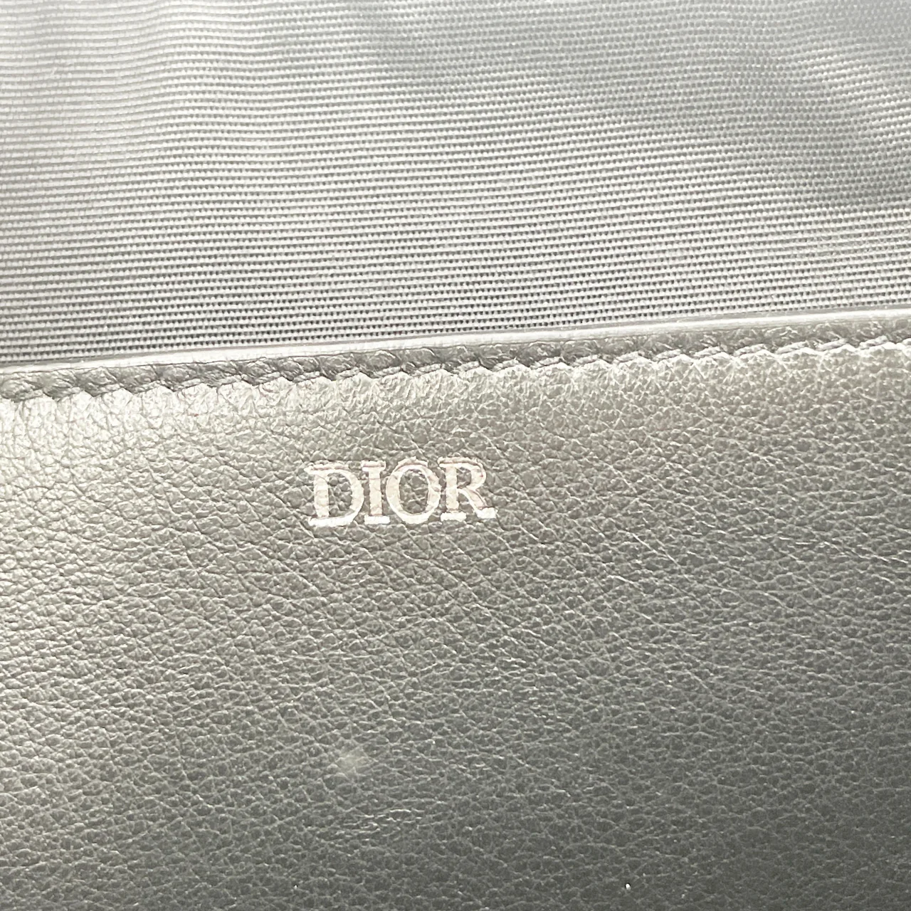 DIOR OBLIQUE CLUTCH BAG (BLUE) view 7