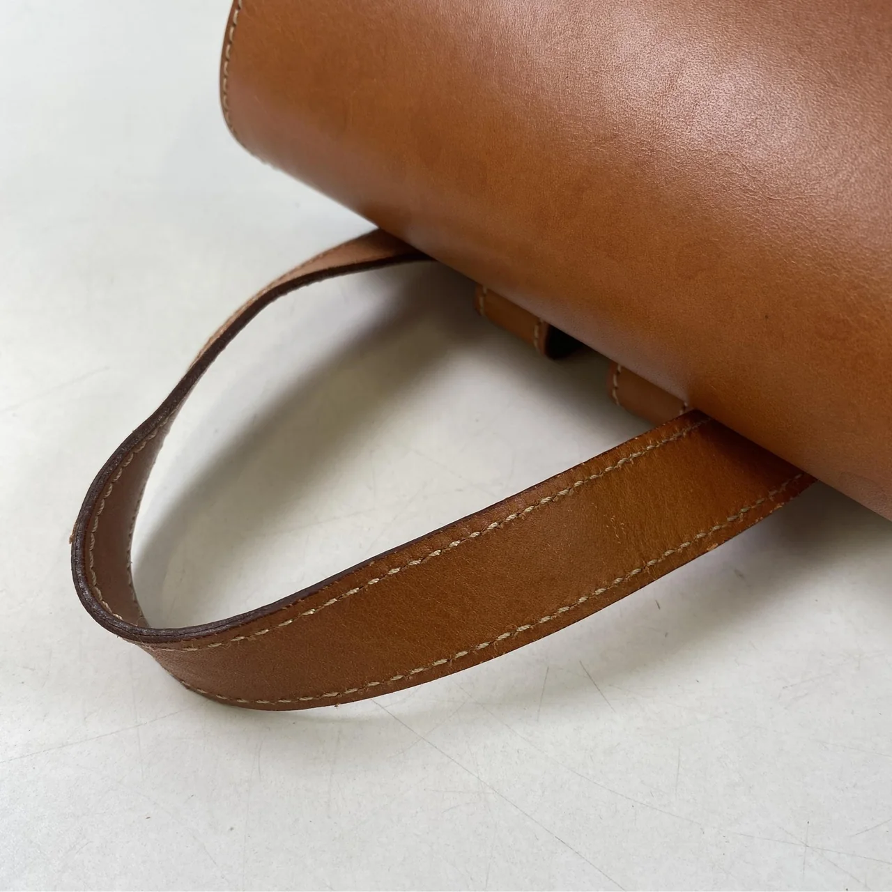 CELINE MACADAM BACKPACK (BROWN) view 3
