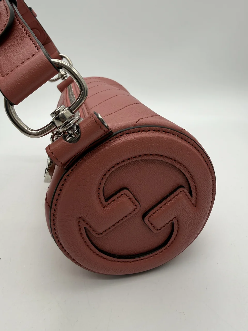 GUCCI BLONDIE SHOULDER BAG - PINK - MINI view 7
