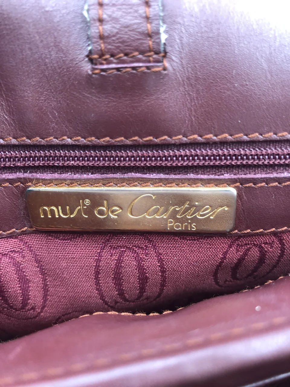CARTIER MASTLINE SHOULDER BAG view 5