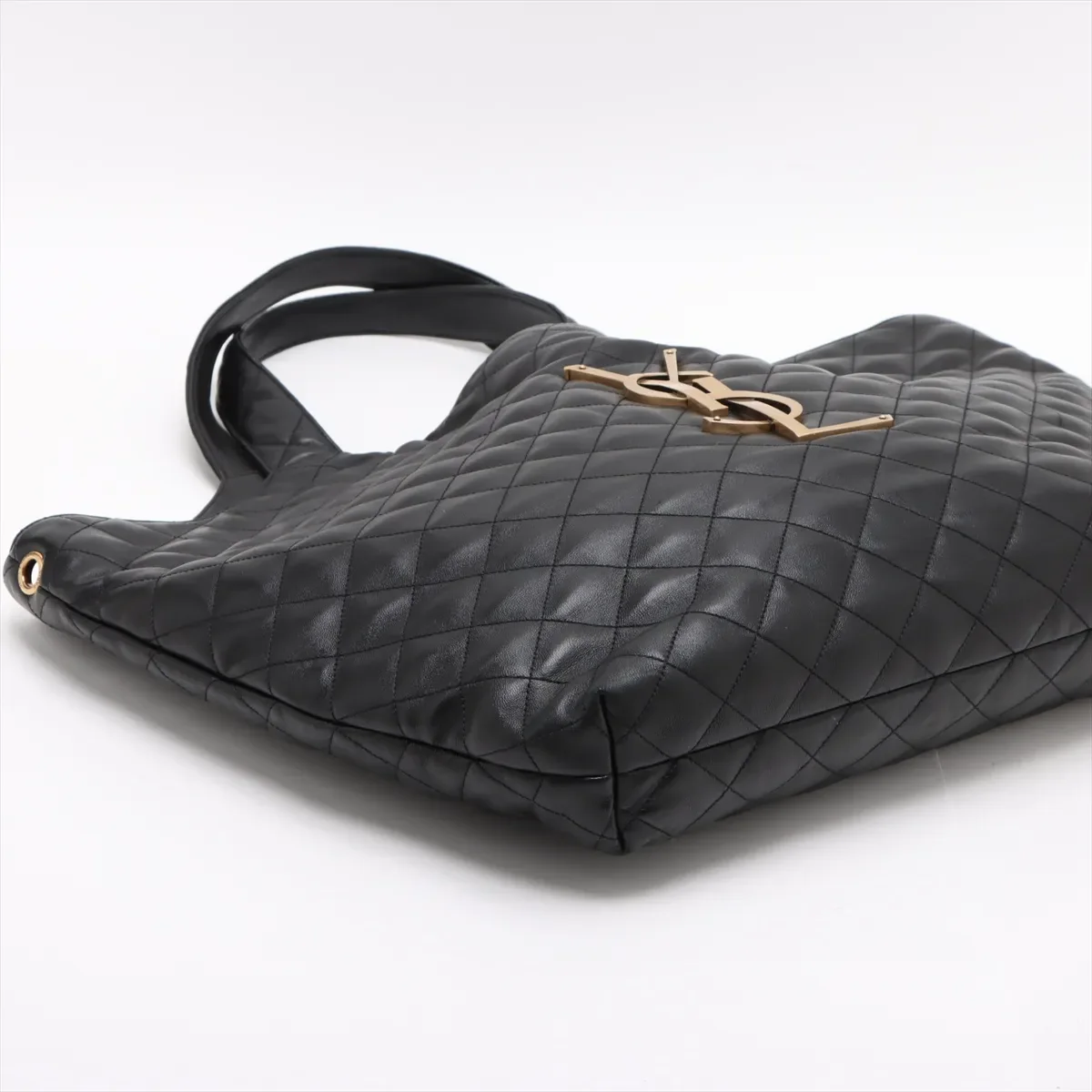 SAINT LAURENT PARIS AGAL (BLACK) view 4