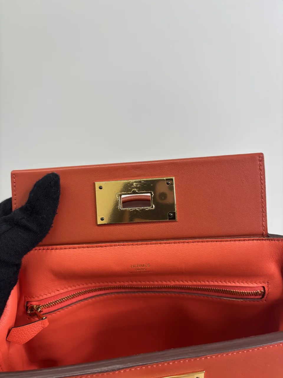 Hermes Sac Van Cattle Mini ( Evercolor, U Stamp) view 13