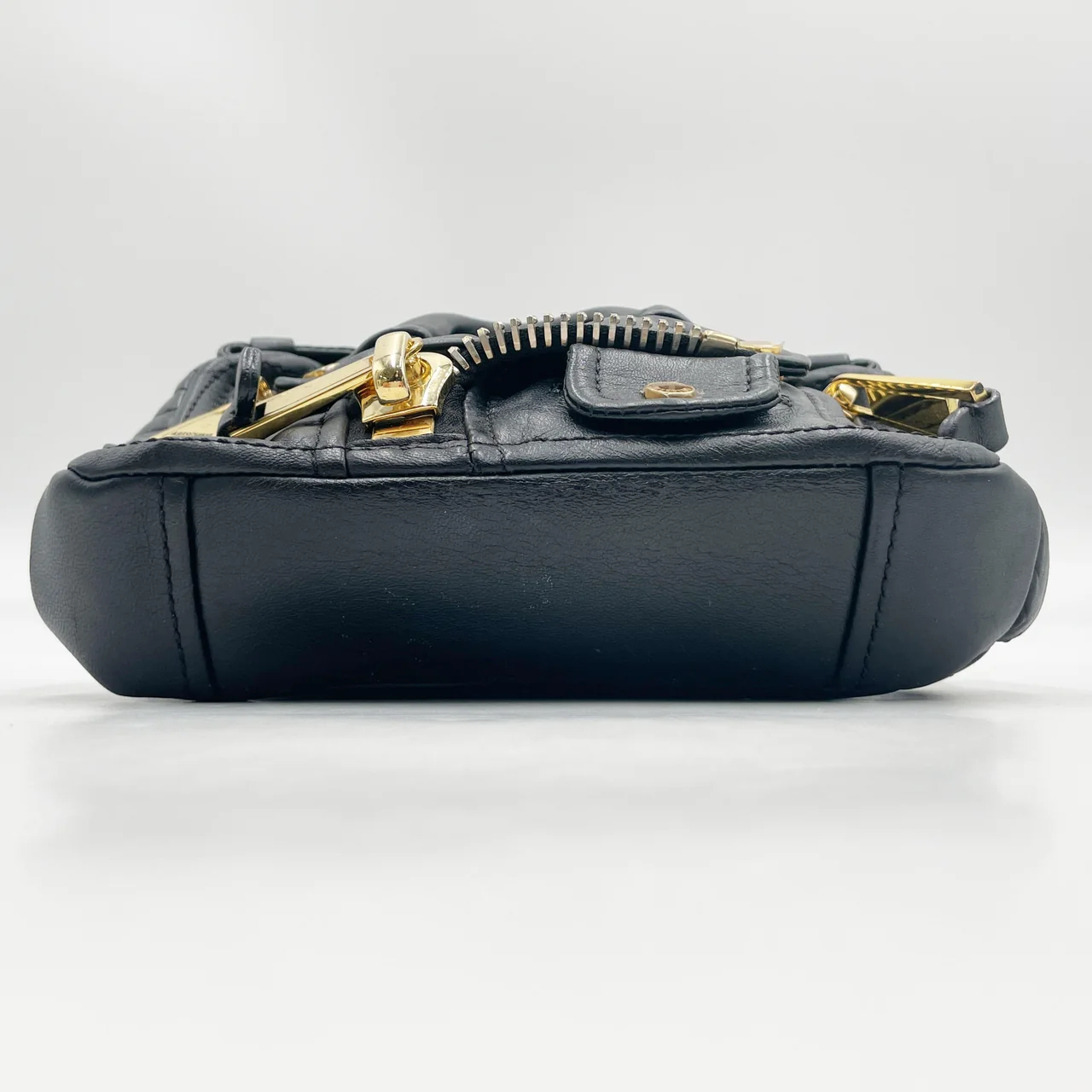MOSCHINO WAIST POUCH (BLACK) view 9