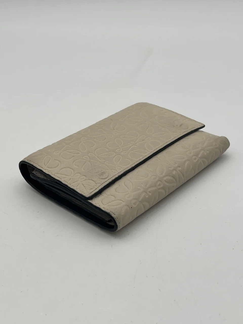 LOEWE REPEAT ANAGRAM WALLET (WHITE) view 3